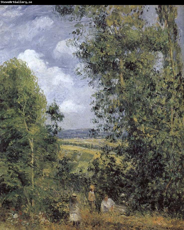 Camille Pissarro forest